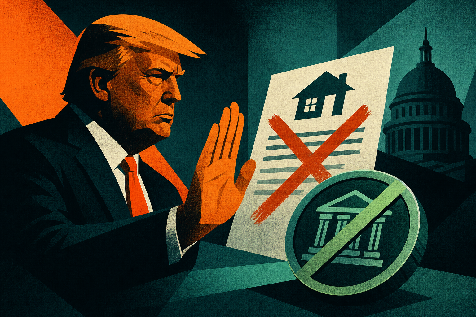 Trump cancels signing of housing bill with CBDC ban